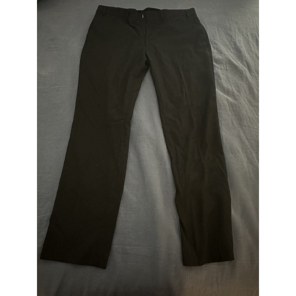 Billy London 40WX32L Men's‎ Tailored  Solid Suit Separate Pants Black Dressy